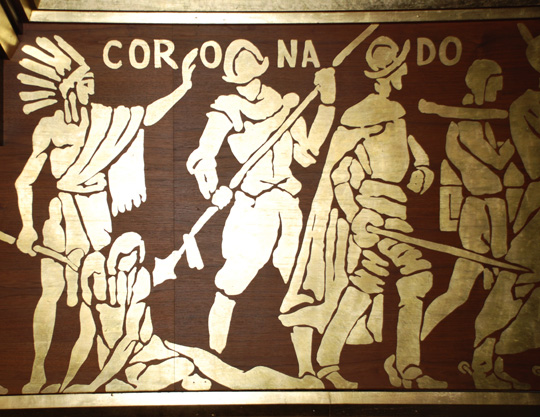Detail of Coronado panel